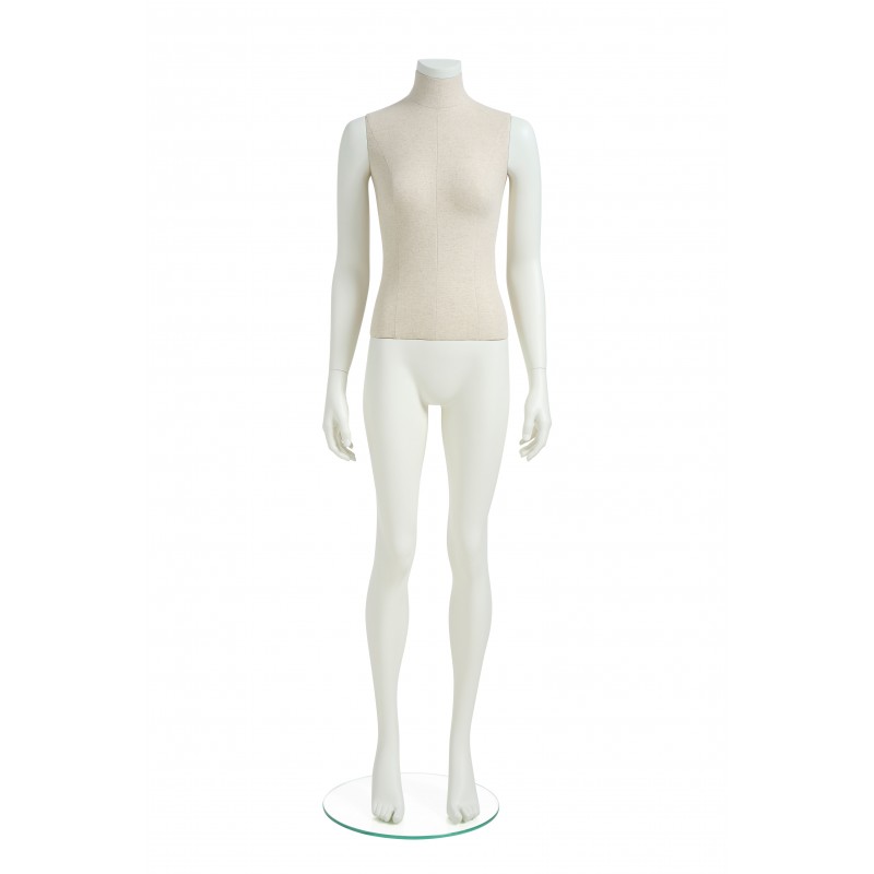 PLENTY DAMEN SCHAUFENSTERFIGUR MIT  WEISSEM HALS ABSCHLUSS– HINDSGAUL